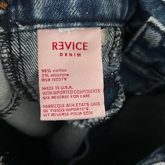 Revice Two-Tone High Rise Denim - Picture 5 of 5